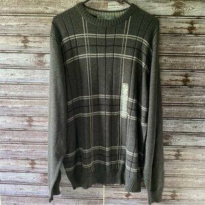 NWT Oscar De La Renta Men's Long-Sleeved Pullover‎ Sweater Size L
